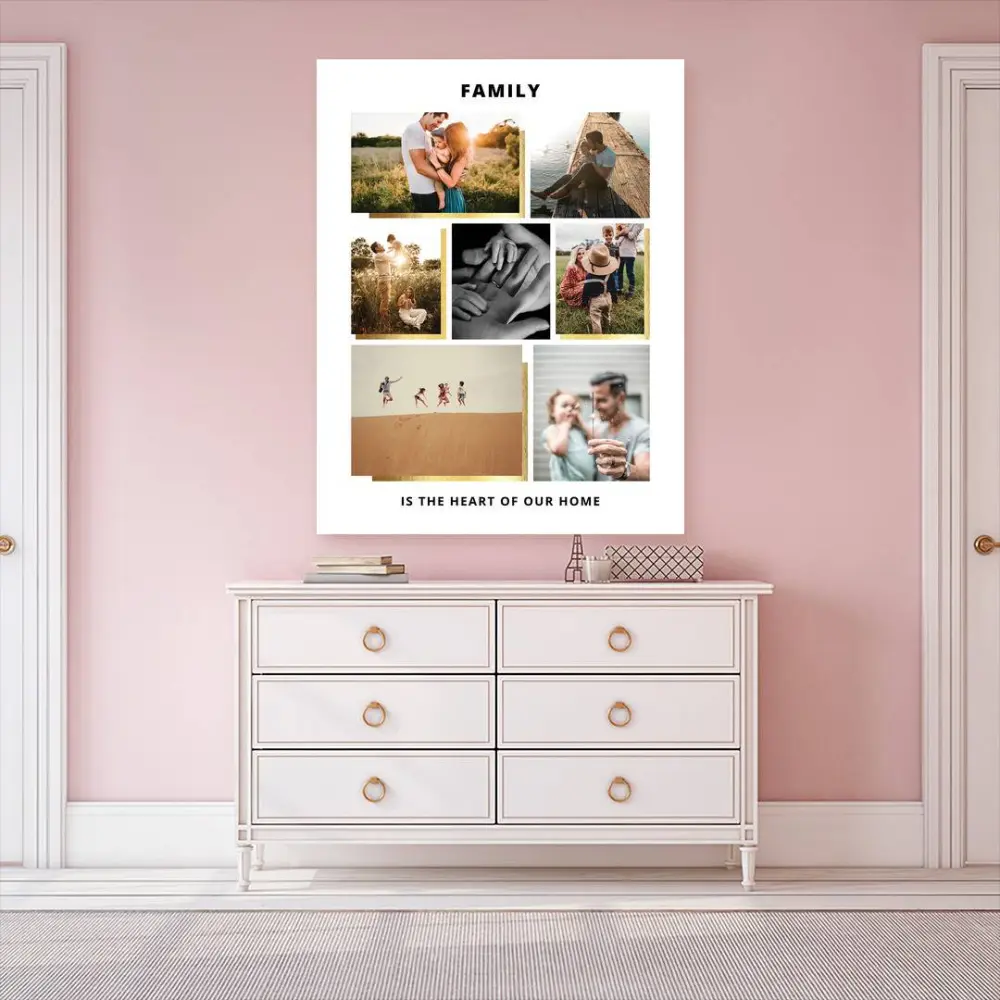 Tablou Personalizat cu 7 Poze - Family