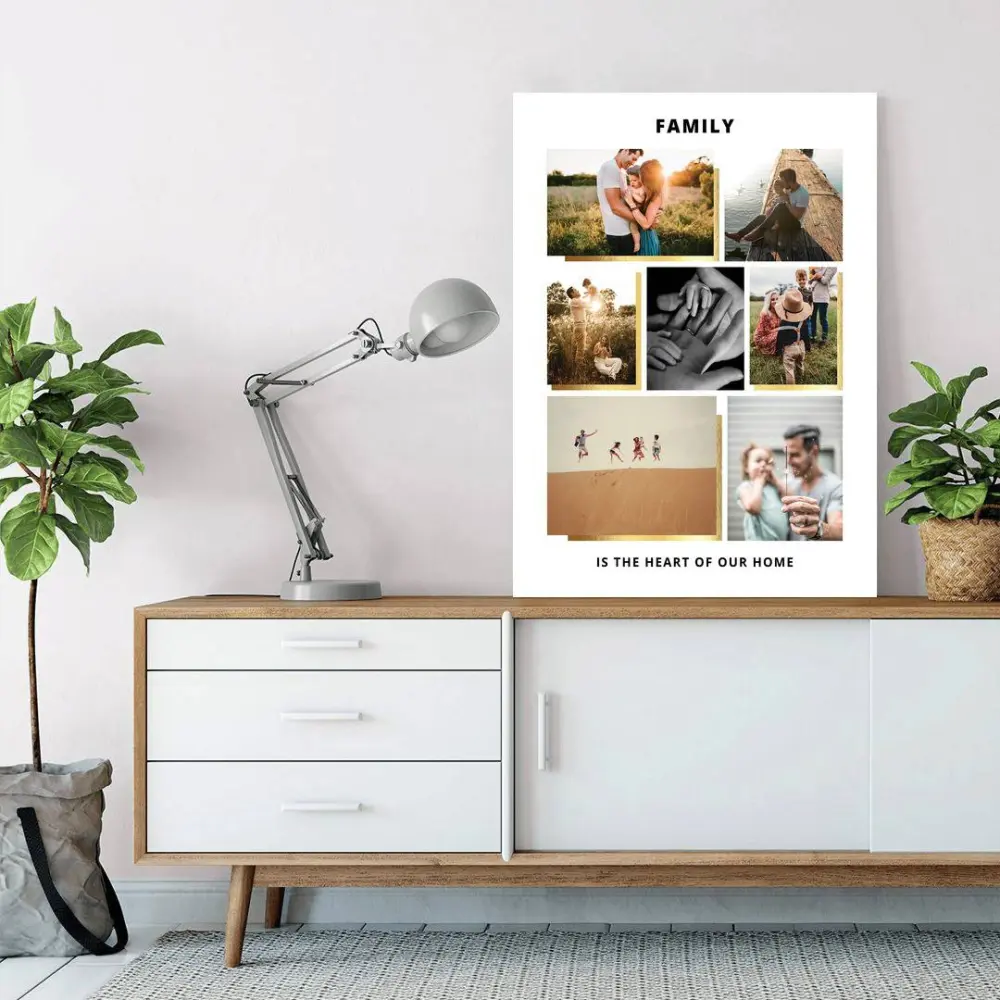 Tablou Personalizat cu 7 Poze - Family