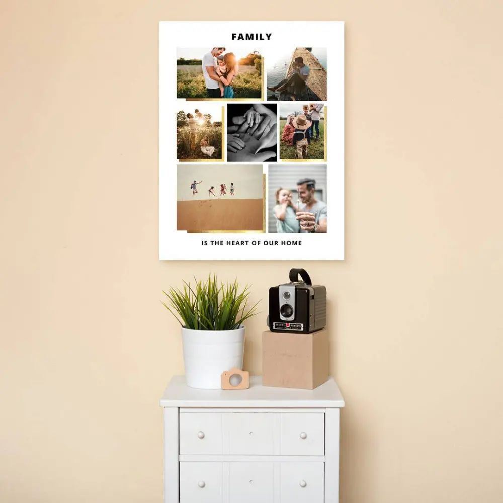 Tablou Personalizat cu 7 Poze - Family