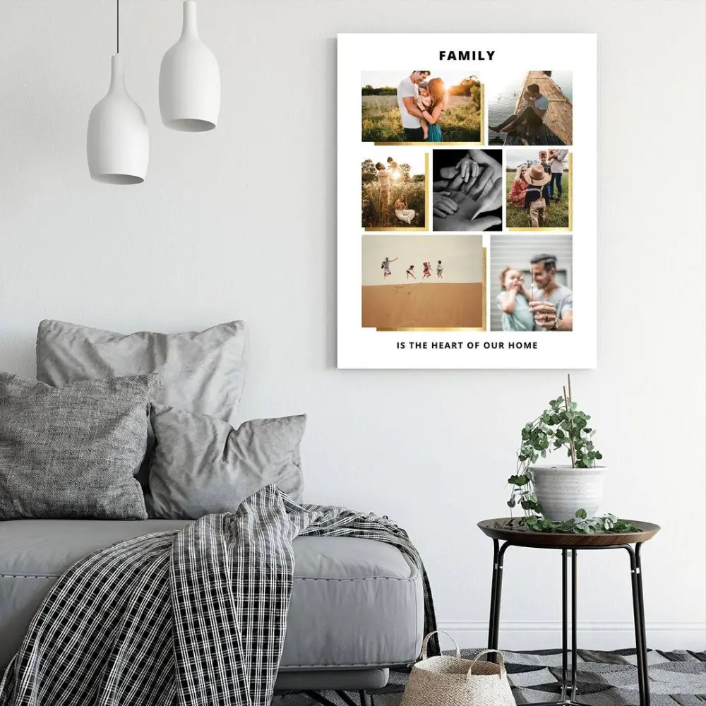 Tablou Personalizat cu 7 Poze - Family